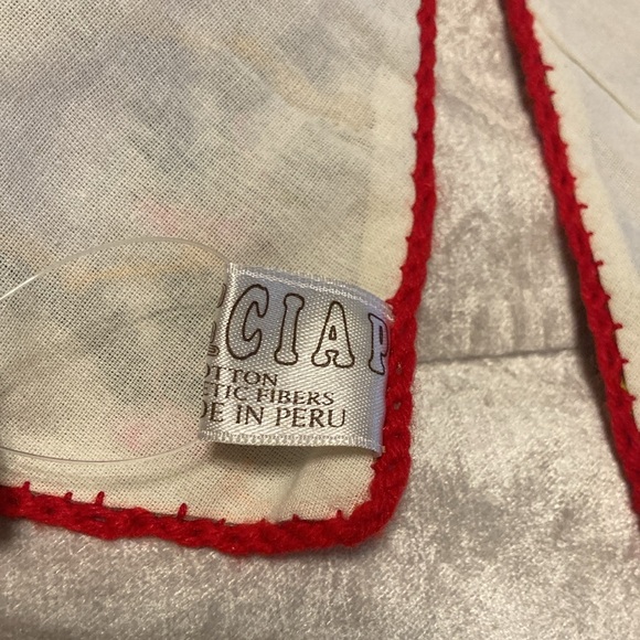 Exquisite Handmade In Peru CIAP Christmas Tree Skirt - Picture 17 of 17